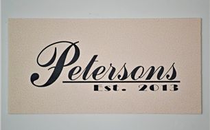 Memorial memory sticker with personalized tribute